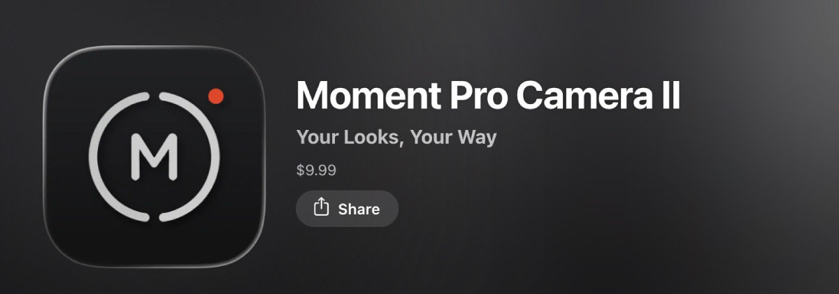 Moment Pro Camera IIのイメージ